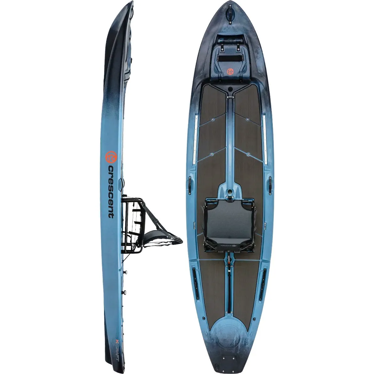11' 10" Crescent Kayak K-Craft Hybrid Kayak, SUP & Skiff