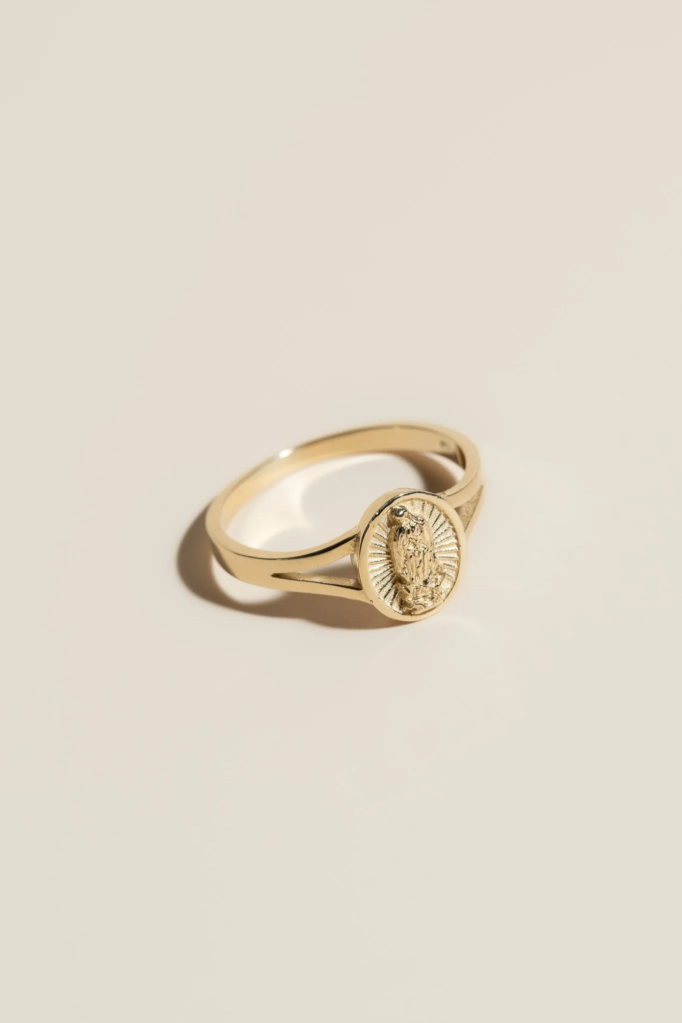 14K Guadalupe Ring