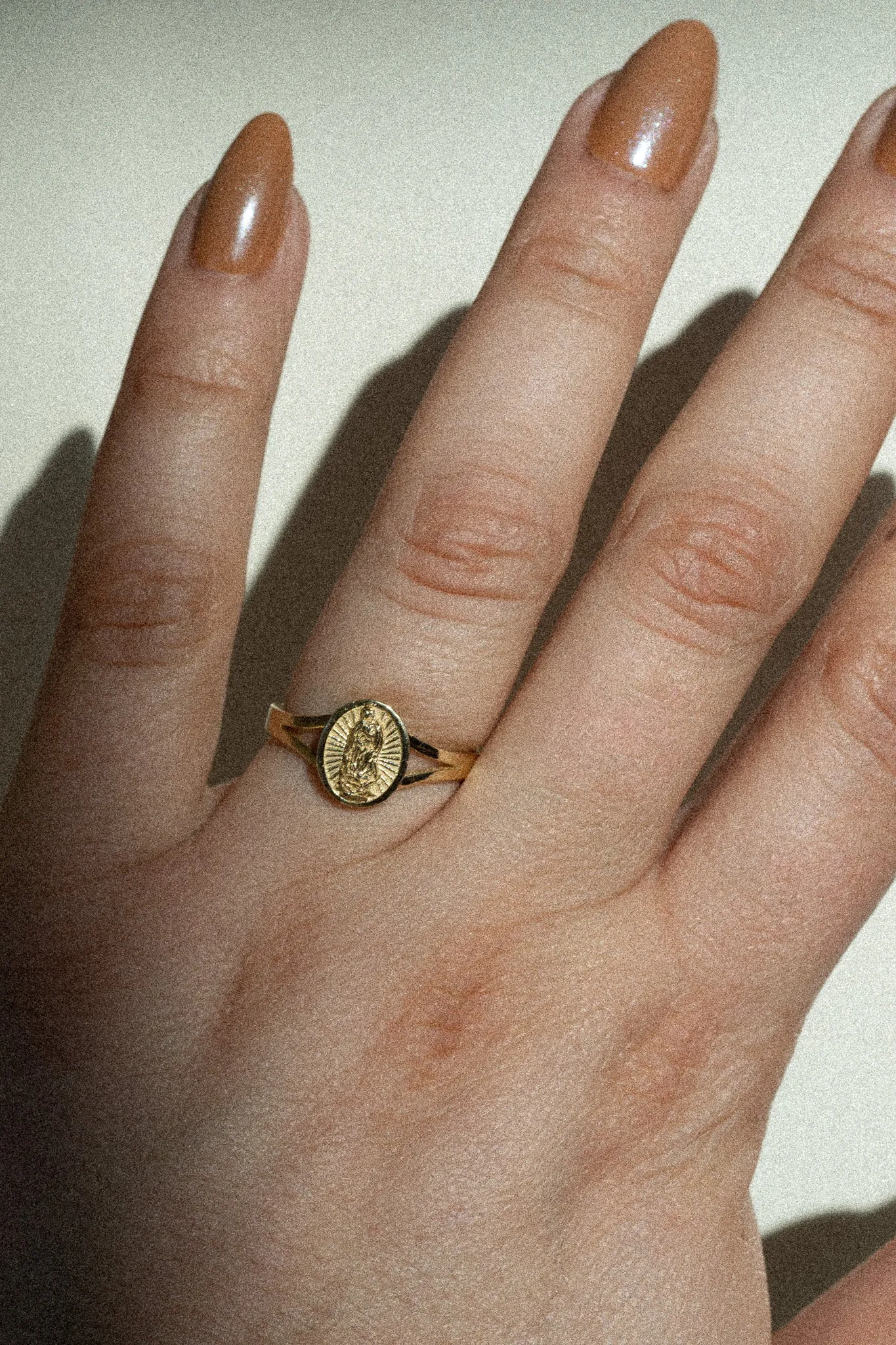 14K Guadalupe Ring