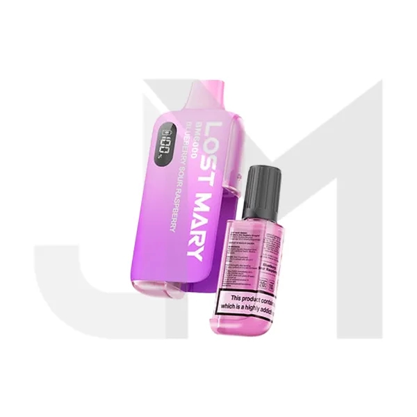 20mg Lost Mary BM6000 Disposable Rechargeable Vape Kit 6000 Puffs