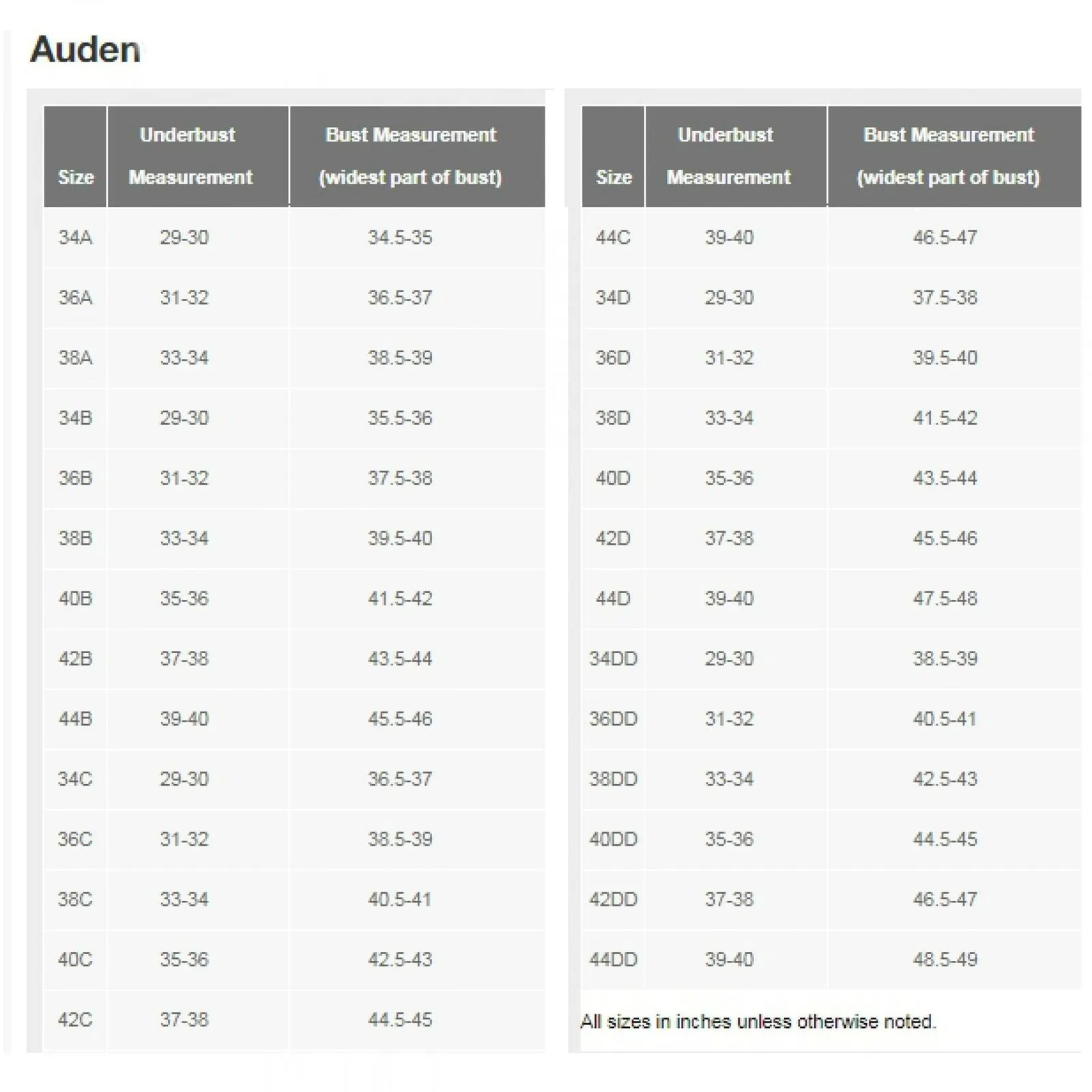 Auden Women's High Apex Push Up Bra