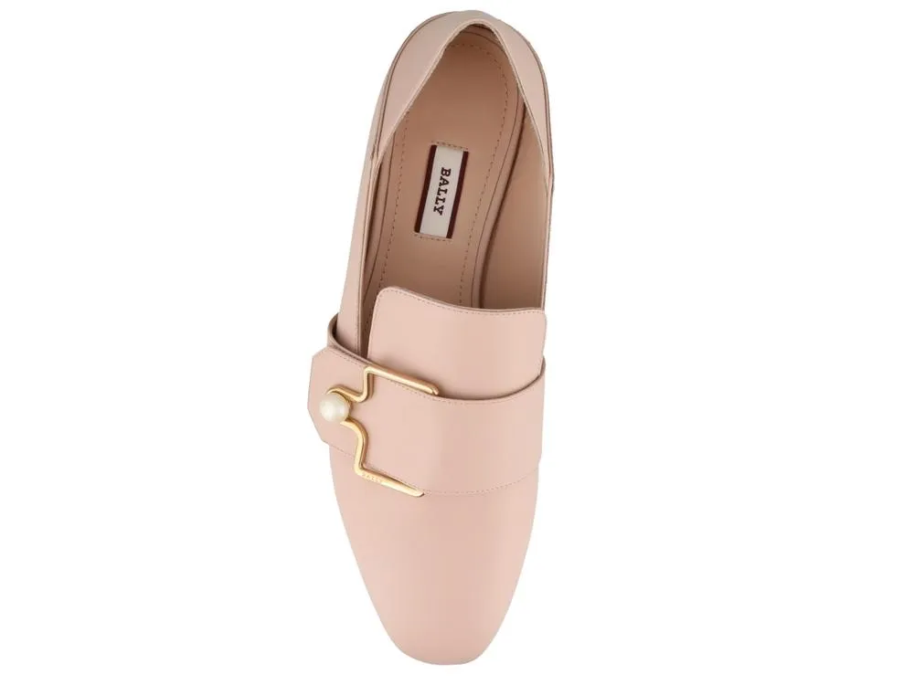 Bally Maelle Pearl Detail Loafers