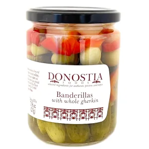 Banderillas with Whole Gherkin