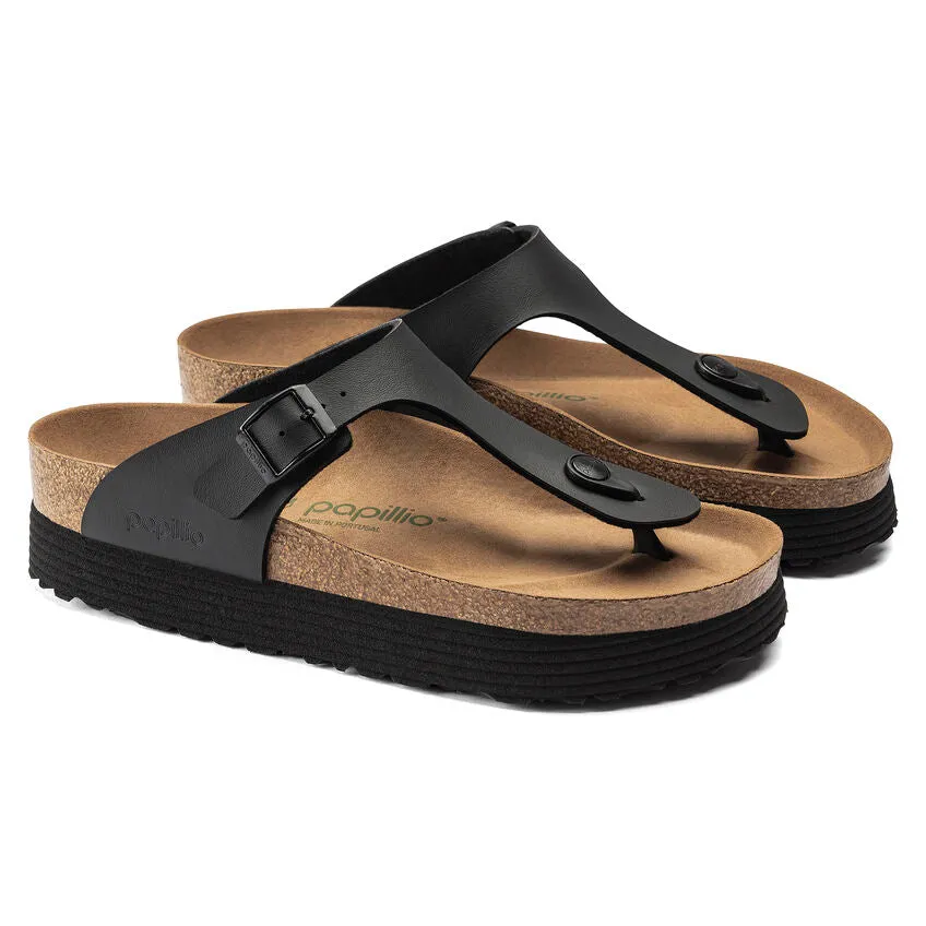Birkenstock Gizeh Platform Birko-Flor Vegan - Regular