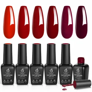 Bloody Mary | 6 Colors Gel Polish Set