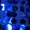 Blue Sequin Swing Dress