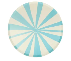 Blue Stripe Dinner Plates