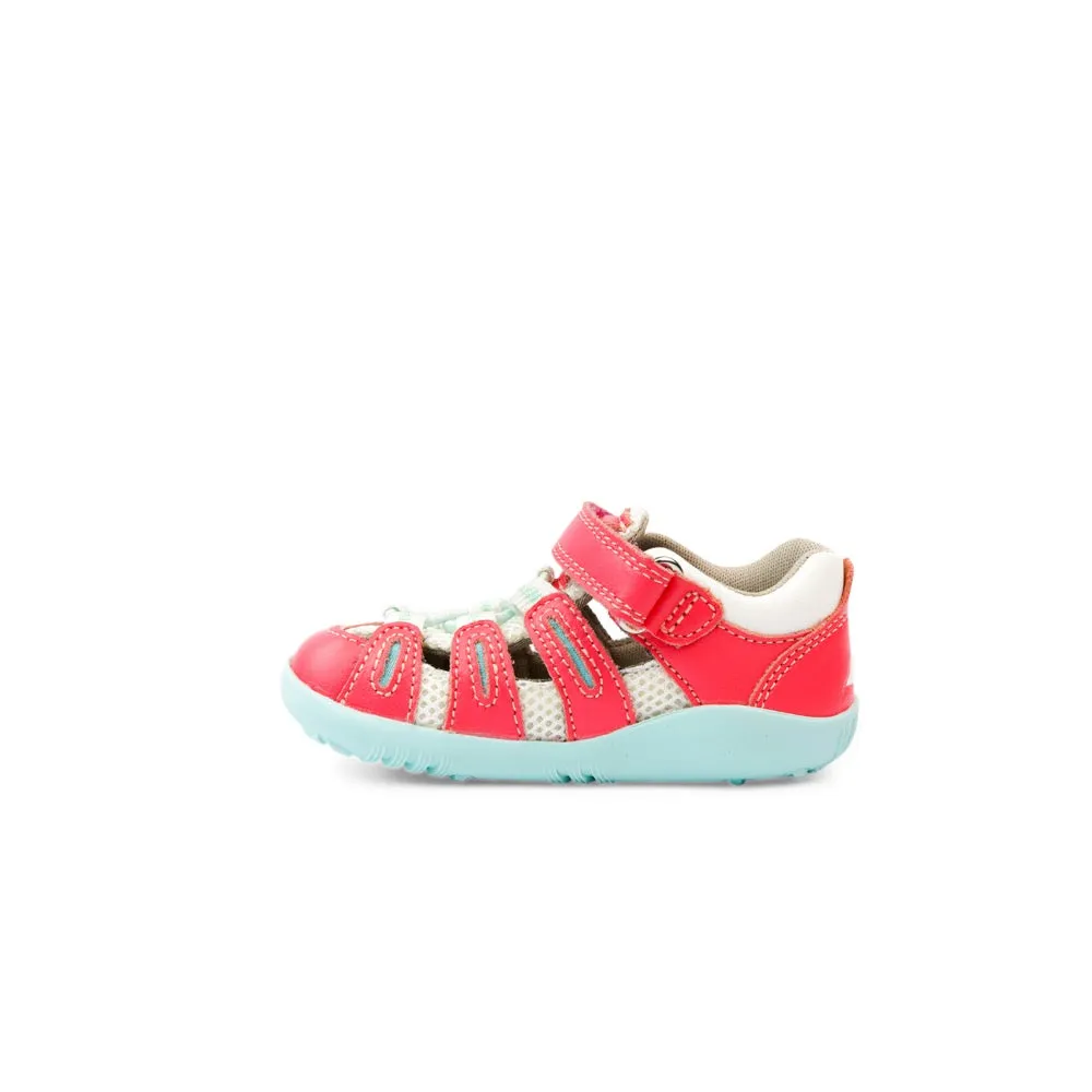 Bobux Step Up Summit Guava   Mist Sandals