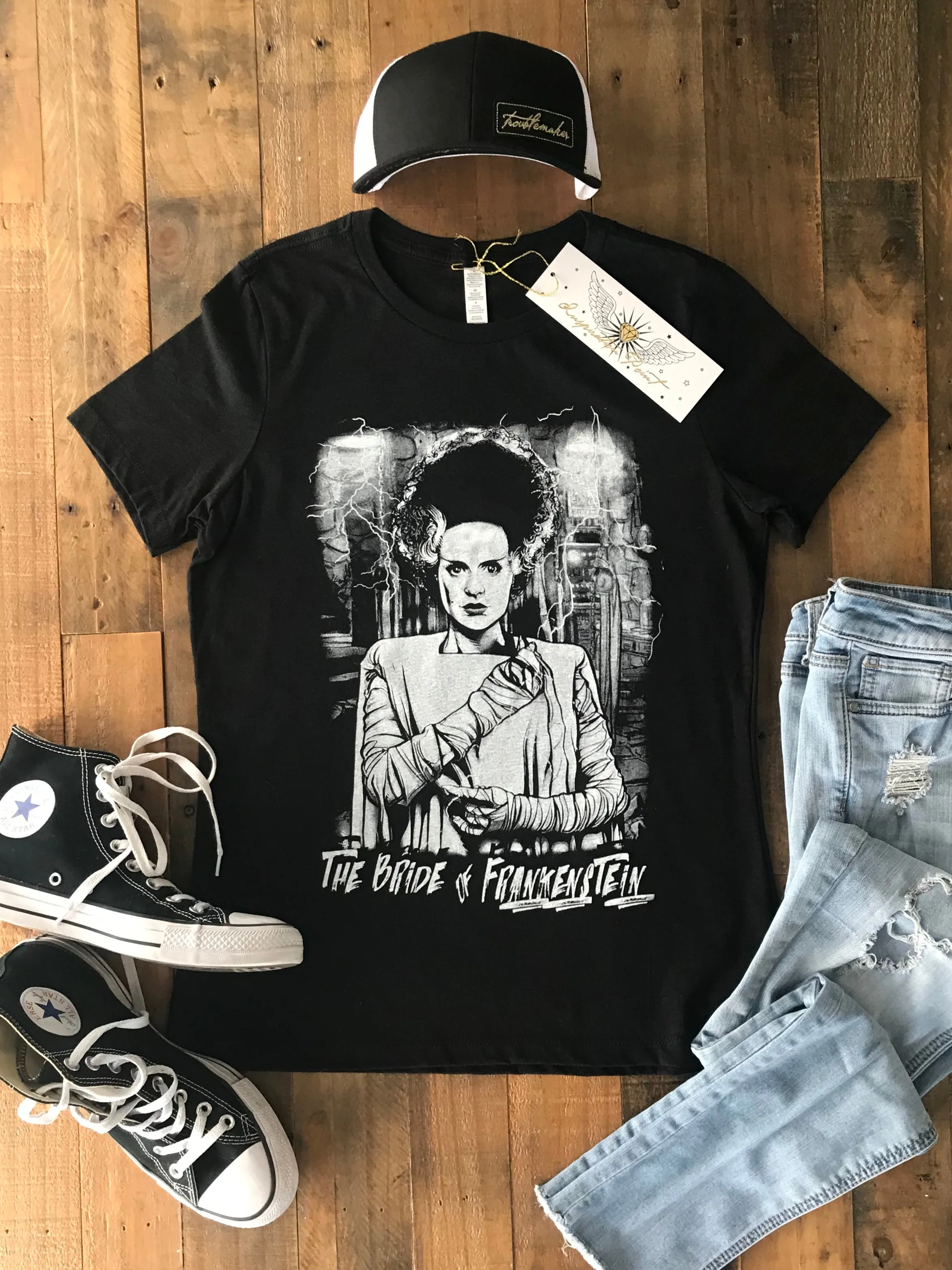 BRIDE OF FRANKENSTEIN TEE - Limited Print Edition