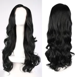 Bridgett Black Synthetic Lace Front Wig