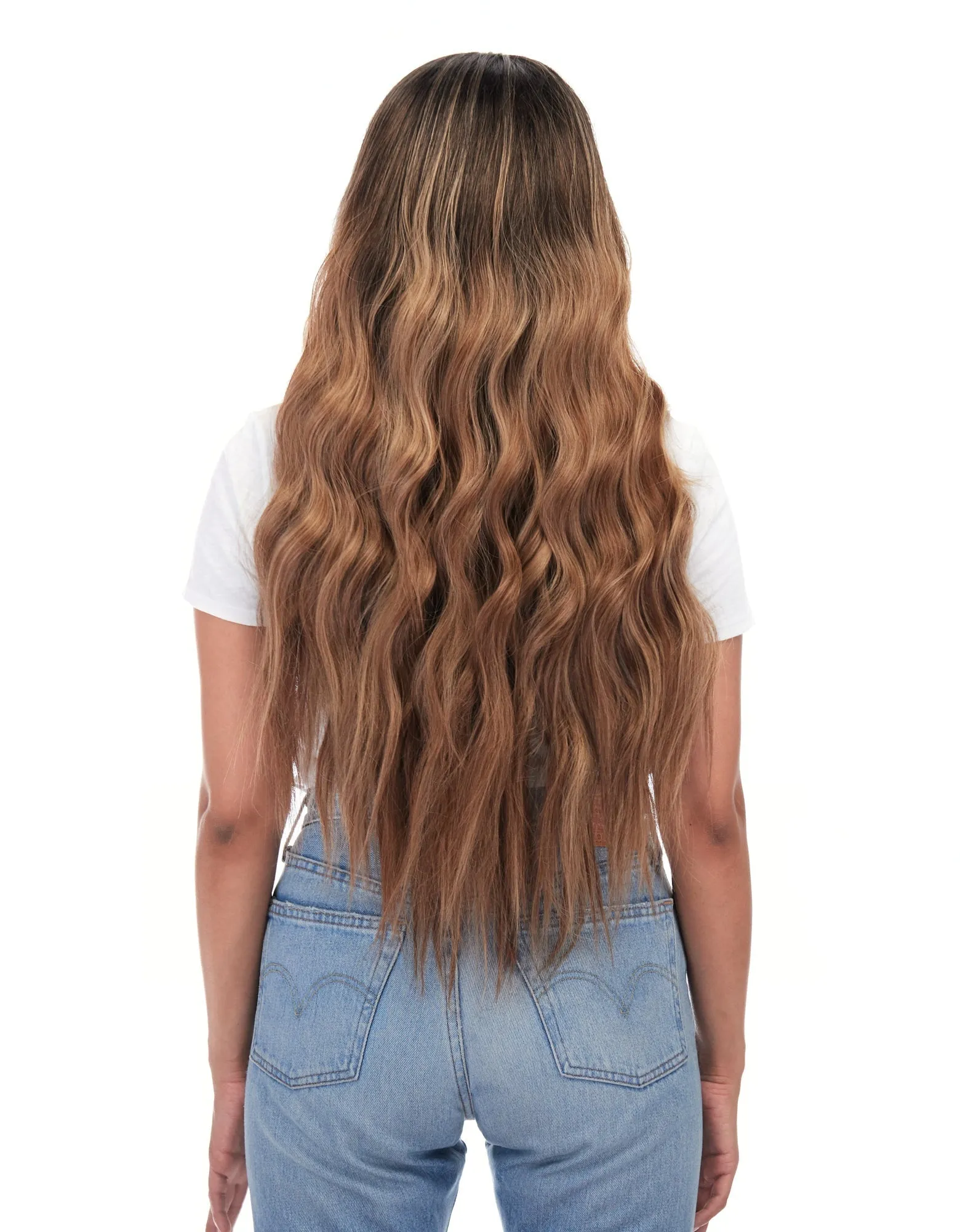 Brown Faux Wig - Alexa