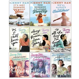 Burn for Burn,To All Boys I’ve Loved,Summer I Turned Pretty 9 Books by Jenny Han