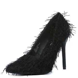 Cape Robbin Kitana-53 Black High Heel BLACK