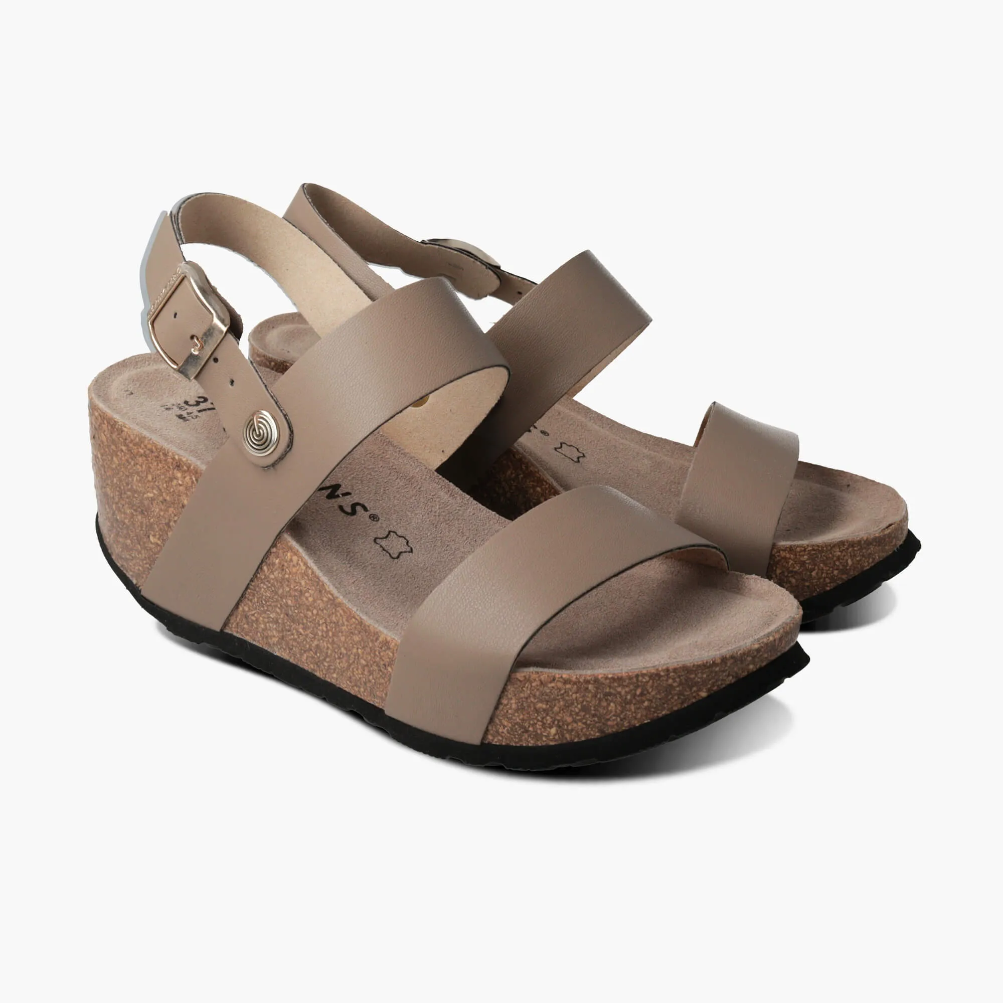 Capri Taupe Sandals