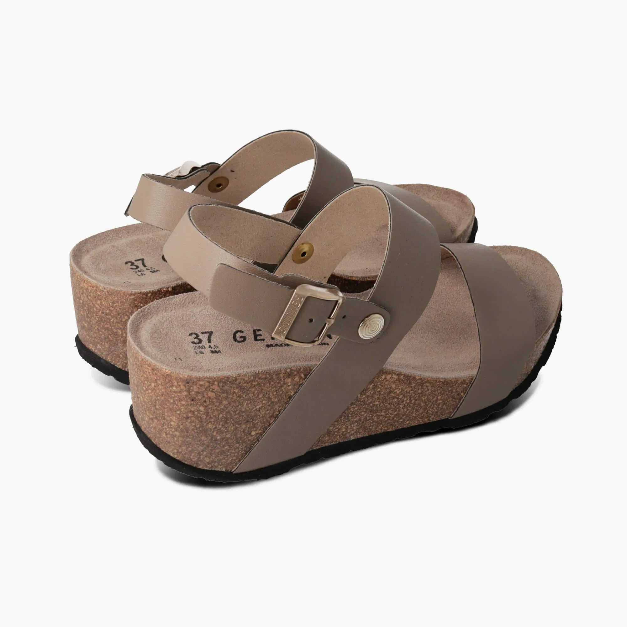 Capri Taupe Sandals