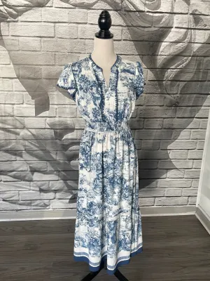 Carrie Toile Midi Dress