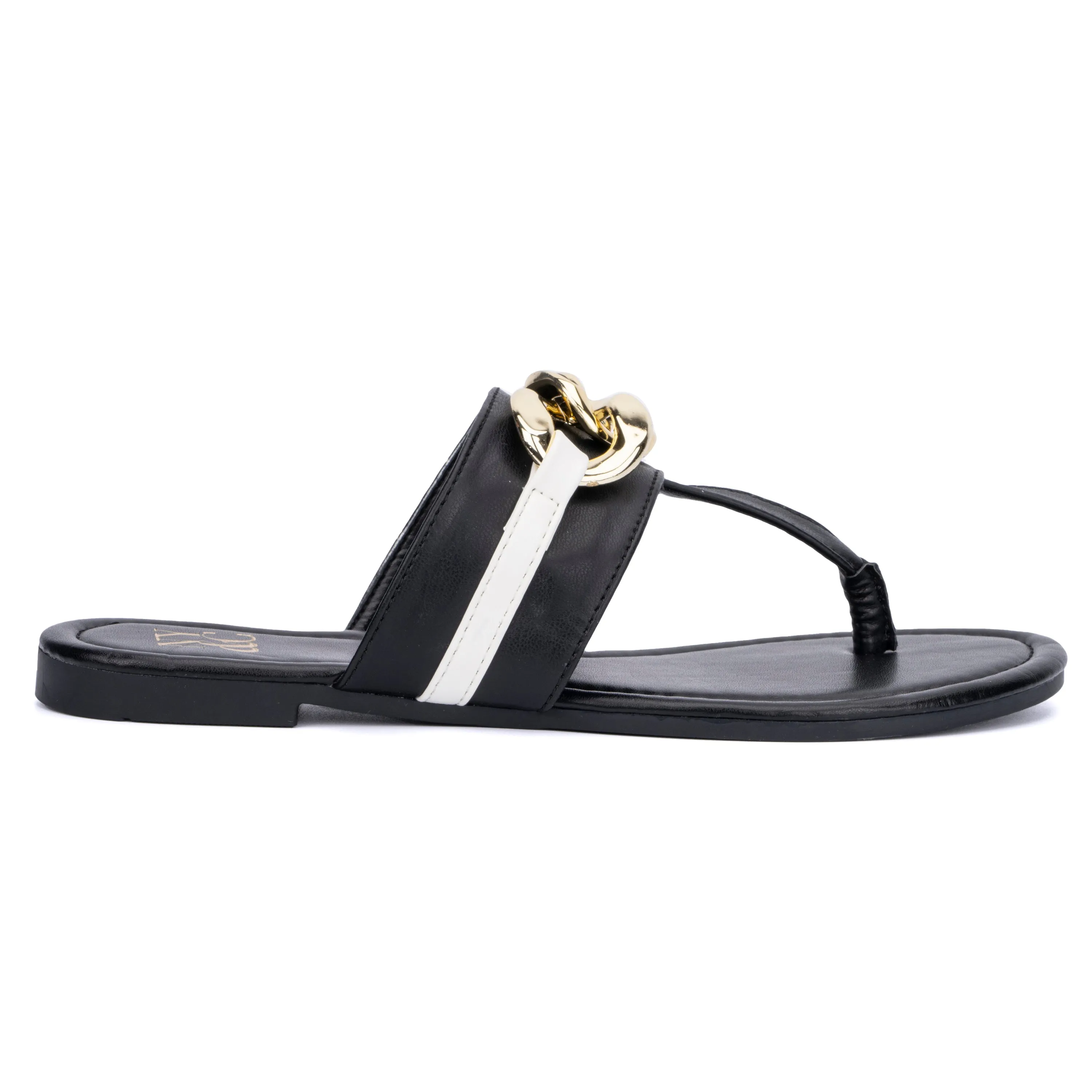 Cassandra Gold Chain Sandals