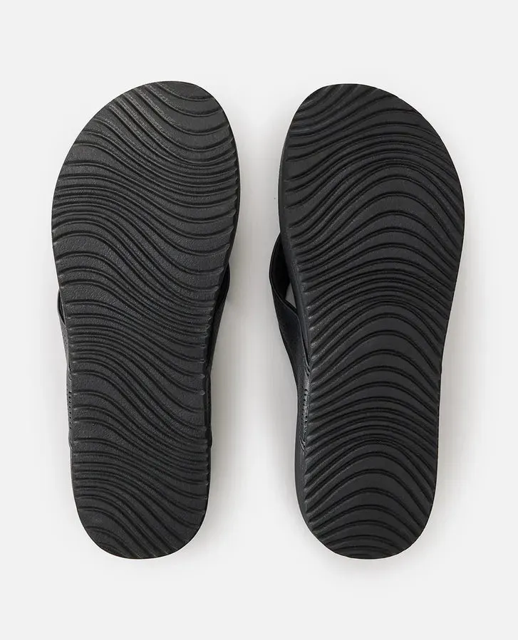 Chiba Bloom Open Toe - Black