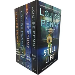 Chief inspector gamache series louise penny collection 4 books set Still Life, A Fatal Grace,Cruellest Month,A Rule Against Murder