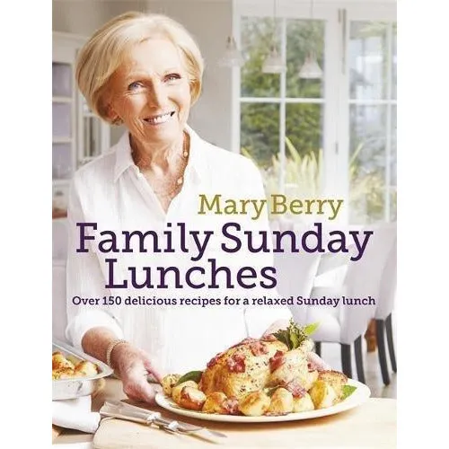 cook now, eat later and mary berry's family sunday lunches 2 books collection set by mary berry