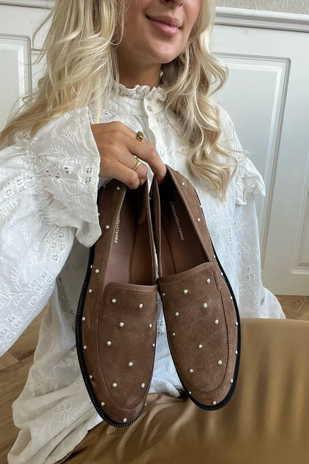 Copenhagen Shoes - Pearl Lovers Suede - 0133 Cappuccino