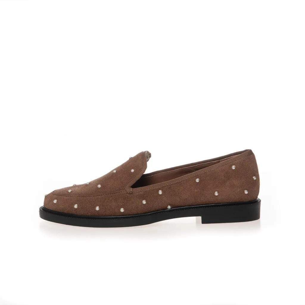 Copenhagen Shoes - Pearl Lovers Suede - 0133 Cappuccino