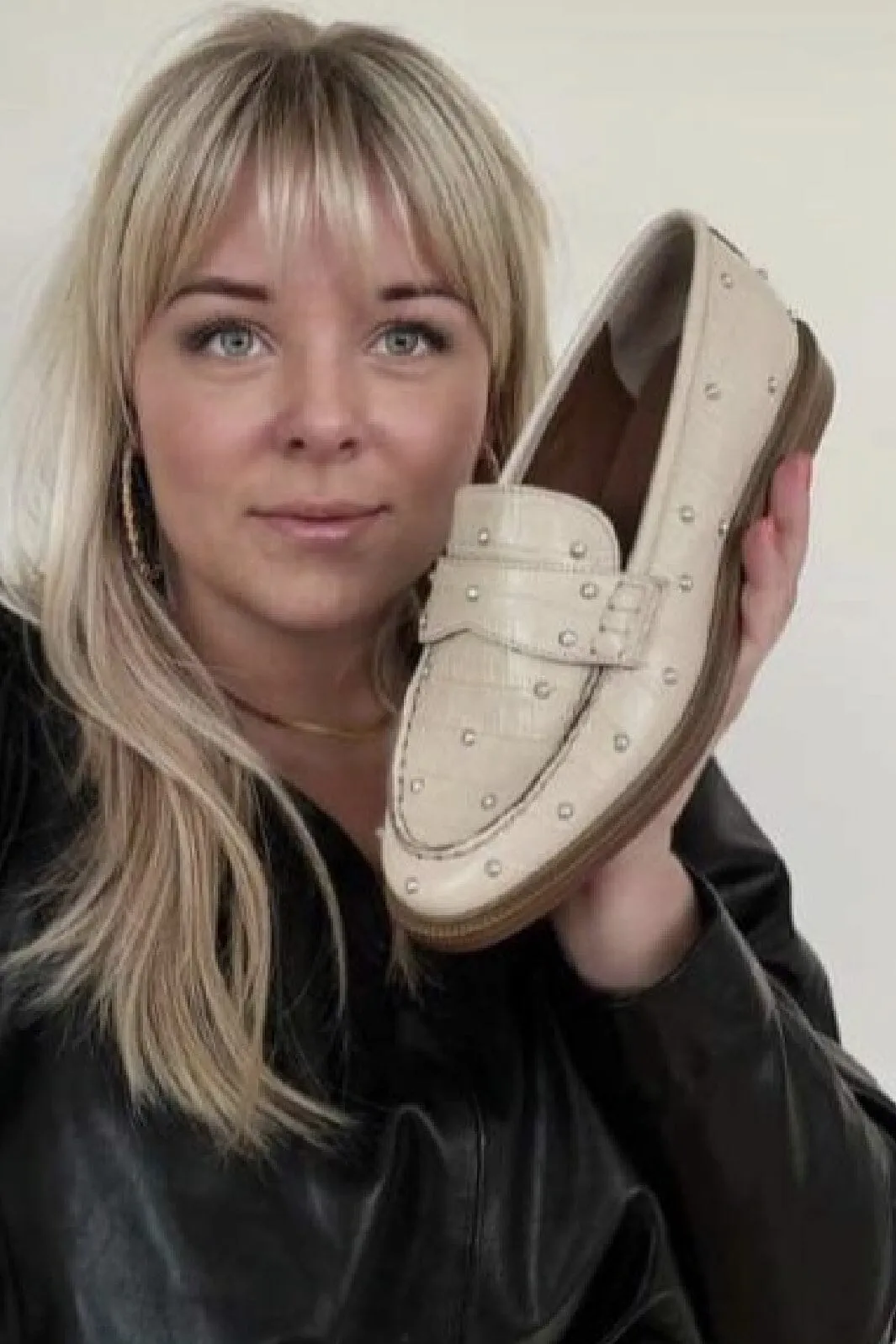 Copenhagen Shoes - The Pearl Shoe Beige - 00089 Grey Morn (Beige)