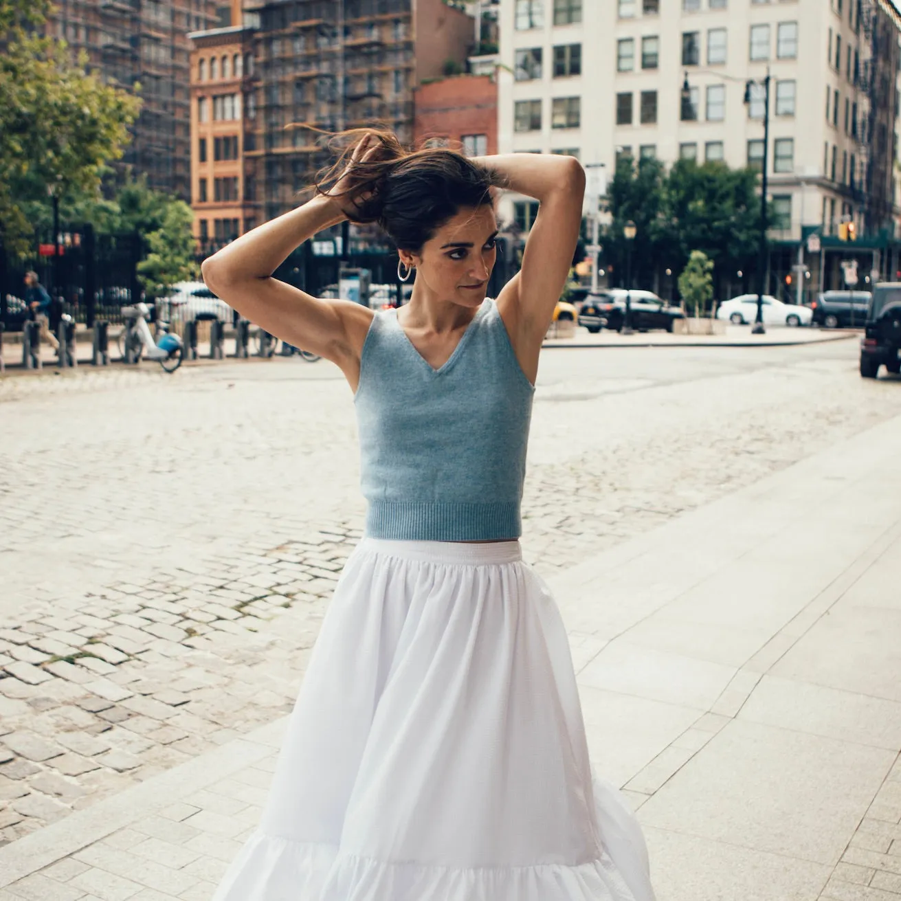 Cote D’Azur Peasant Skirt