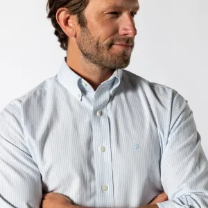 Cotton Oxford Sport Shirt - Collins Stripe