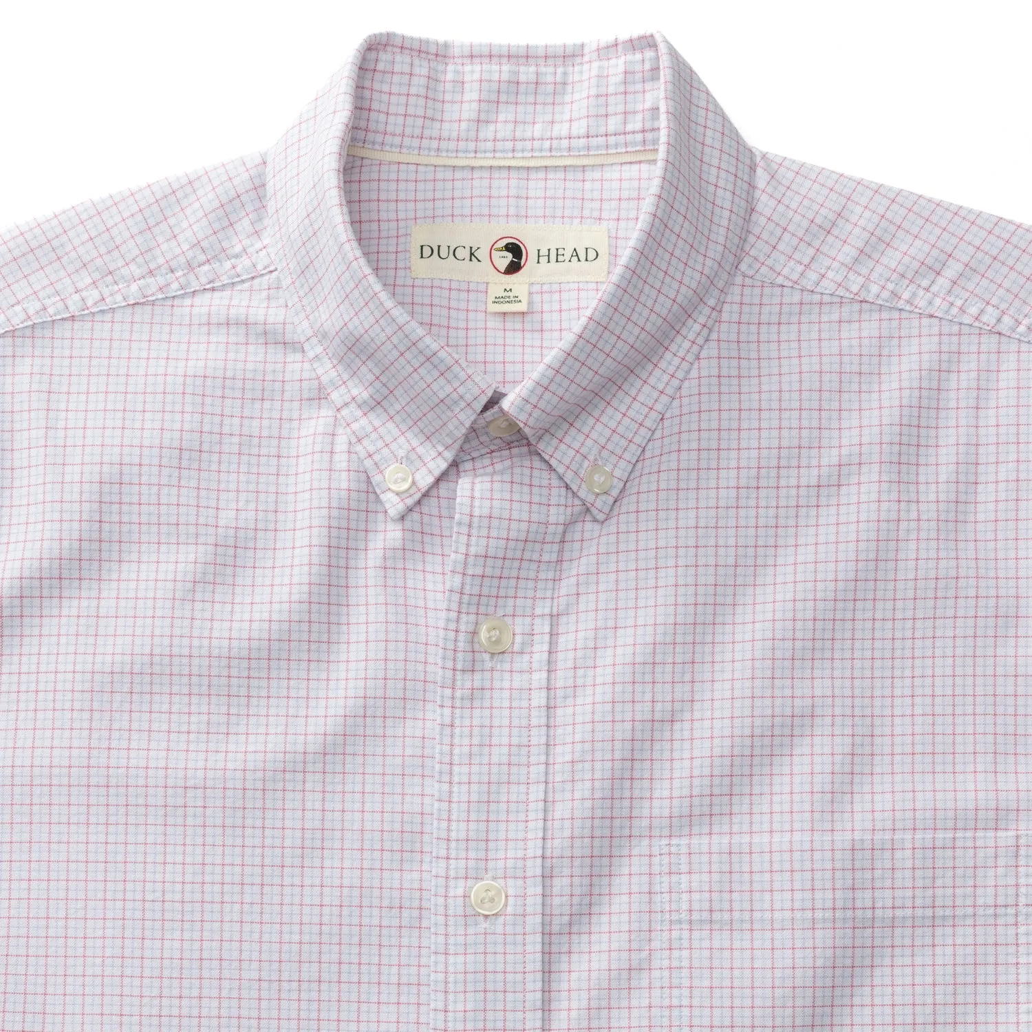 Cotton Oxford Sport Shirt - Mason Plaid