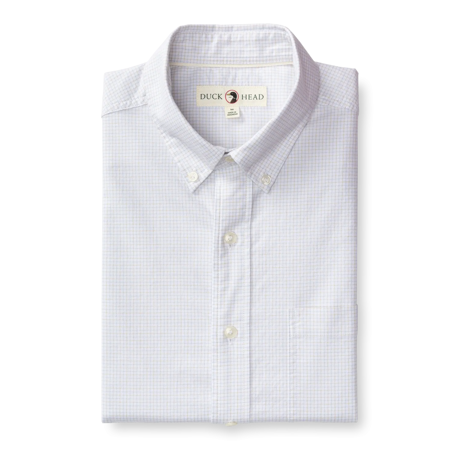 Cotton Oxford Sport Shirt - Mason Plaid