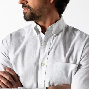 Cotton Oxford Sport Shirt - Mason Plaid