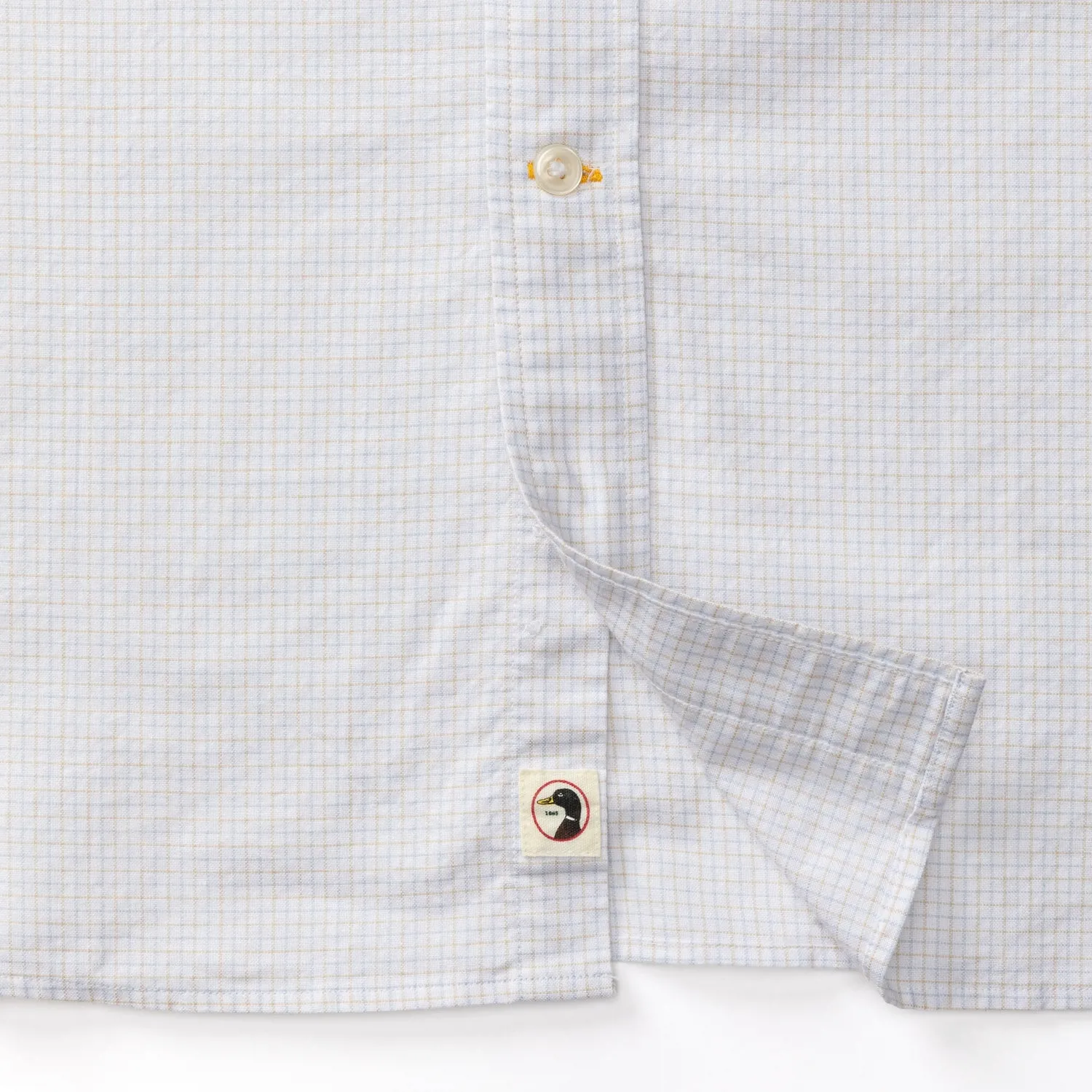 Cotton Oxford Sport Shirt - Mason Plaid