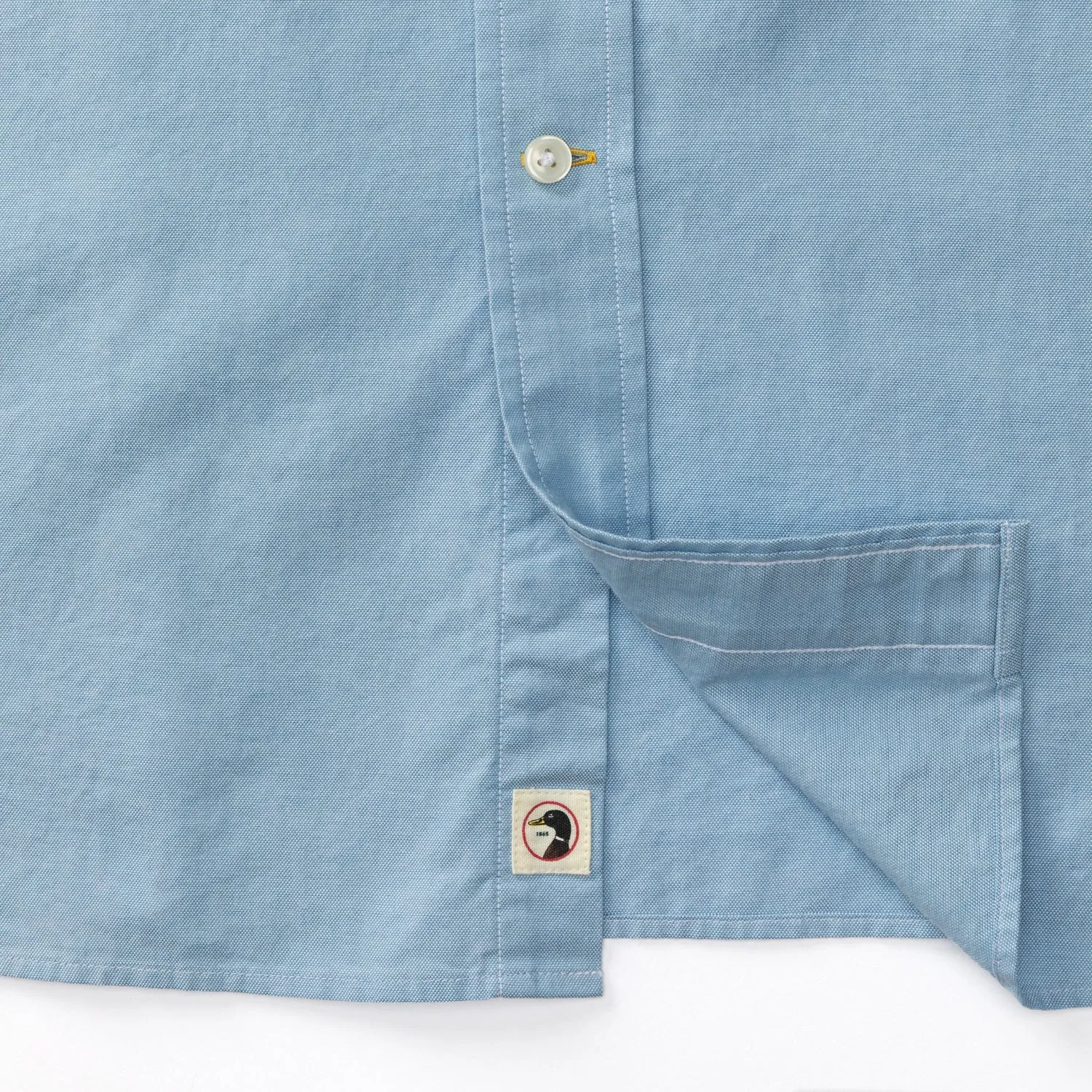 Cotton Oxford Sport Shirt - Morris Solid