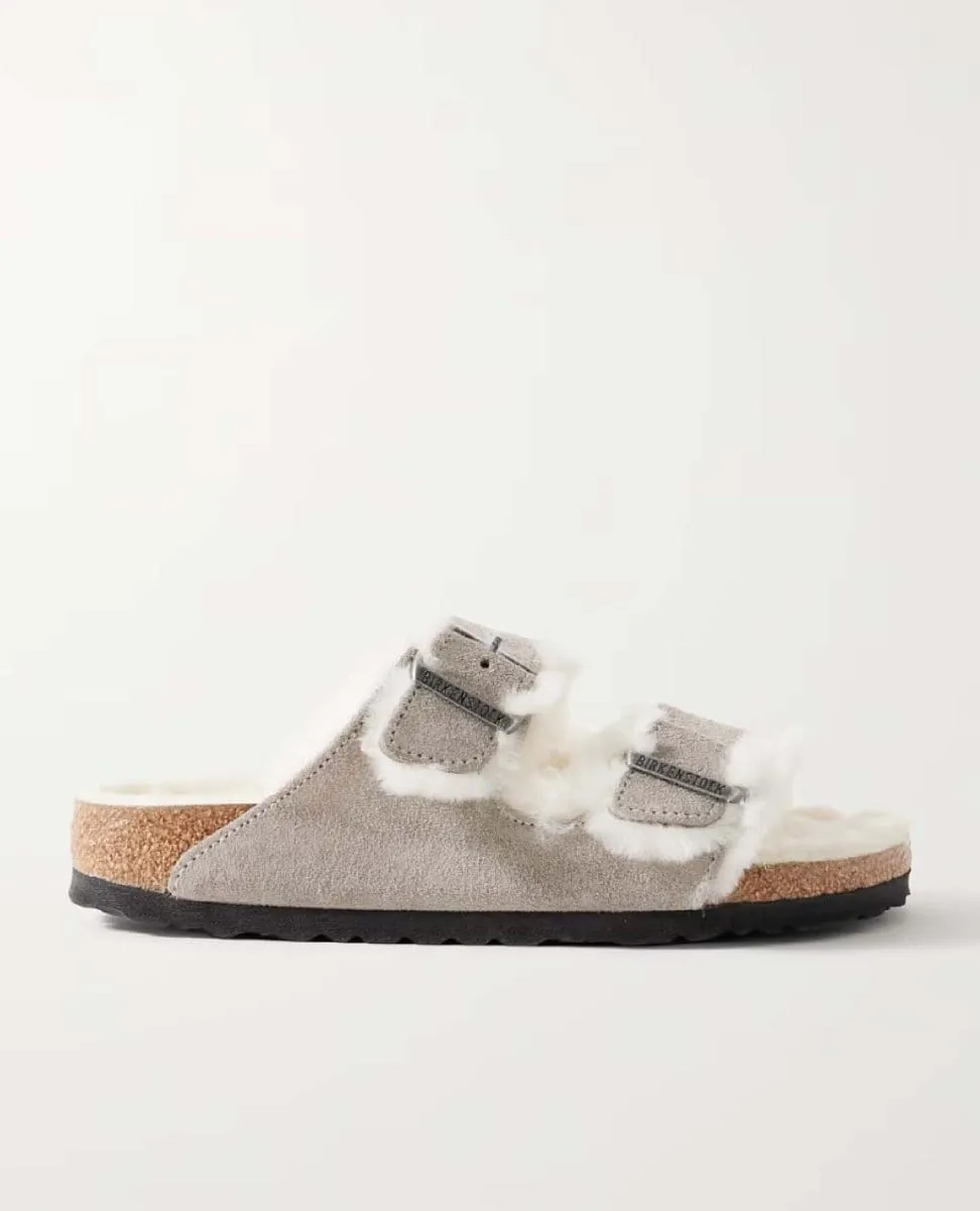 Cozy Shearling Arizona Stone Coin