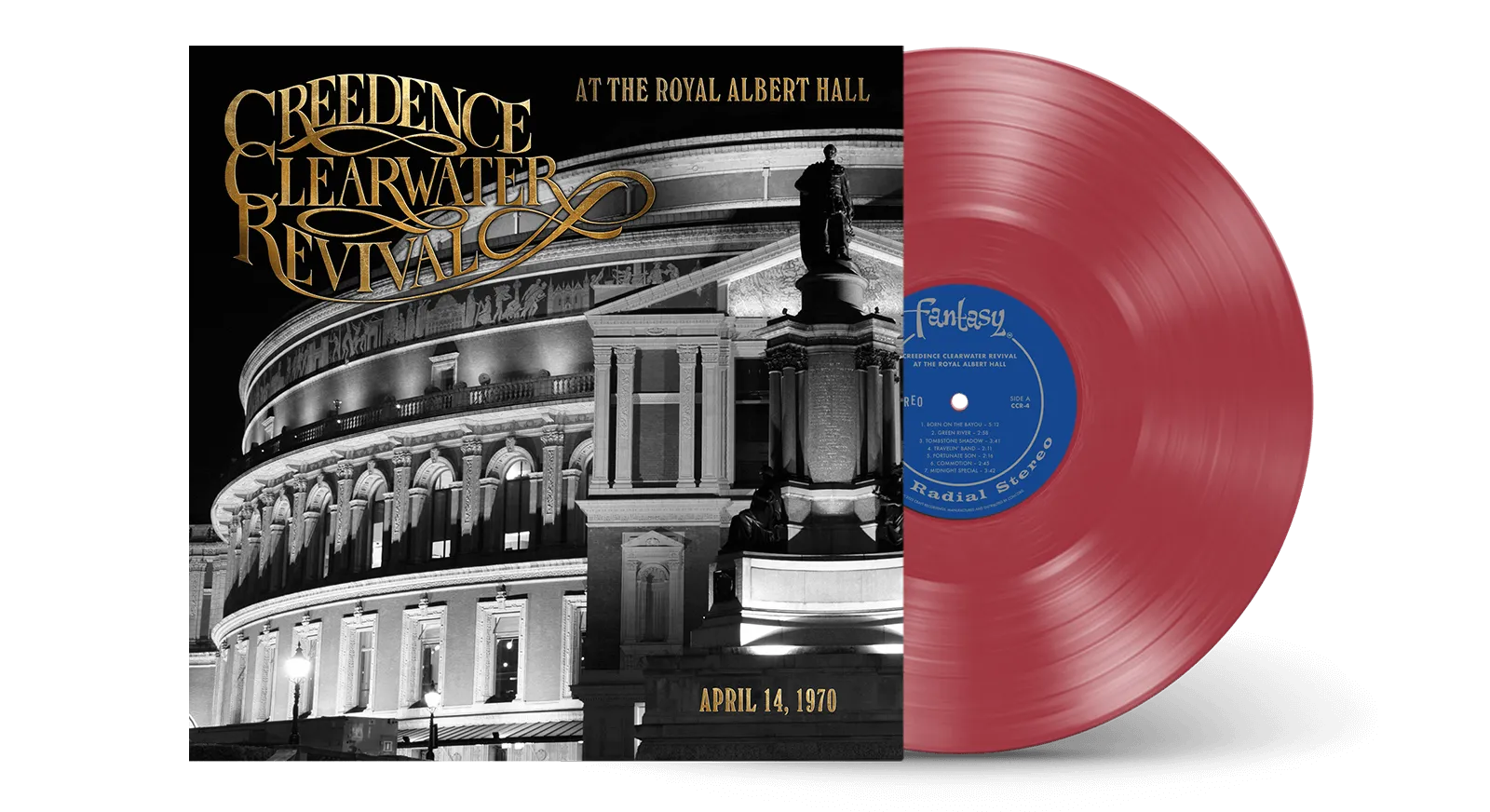 Creedence Clearwater Revival : At The Royal Albert Hall (Limited Edition Red Vinyl)