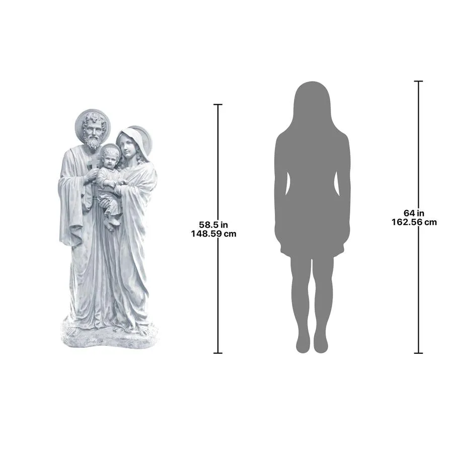 Design Toscano- The Holy Family Sculpture: Estate