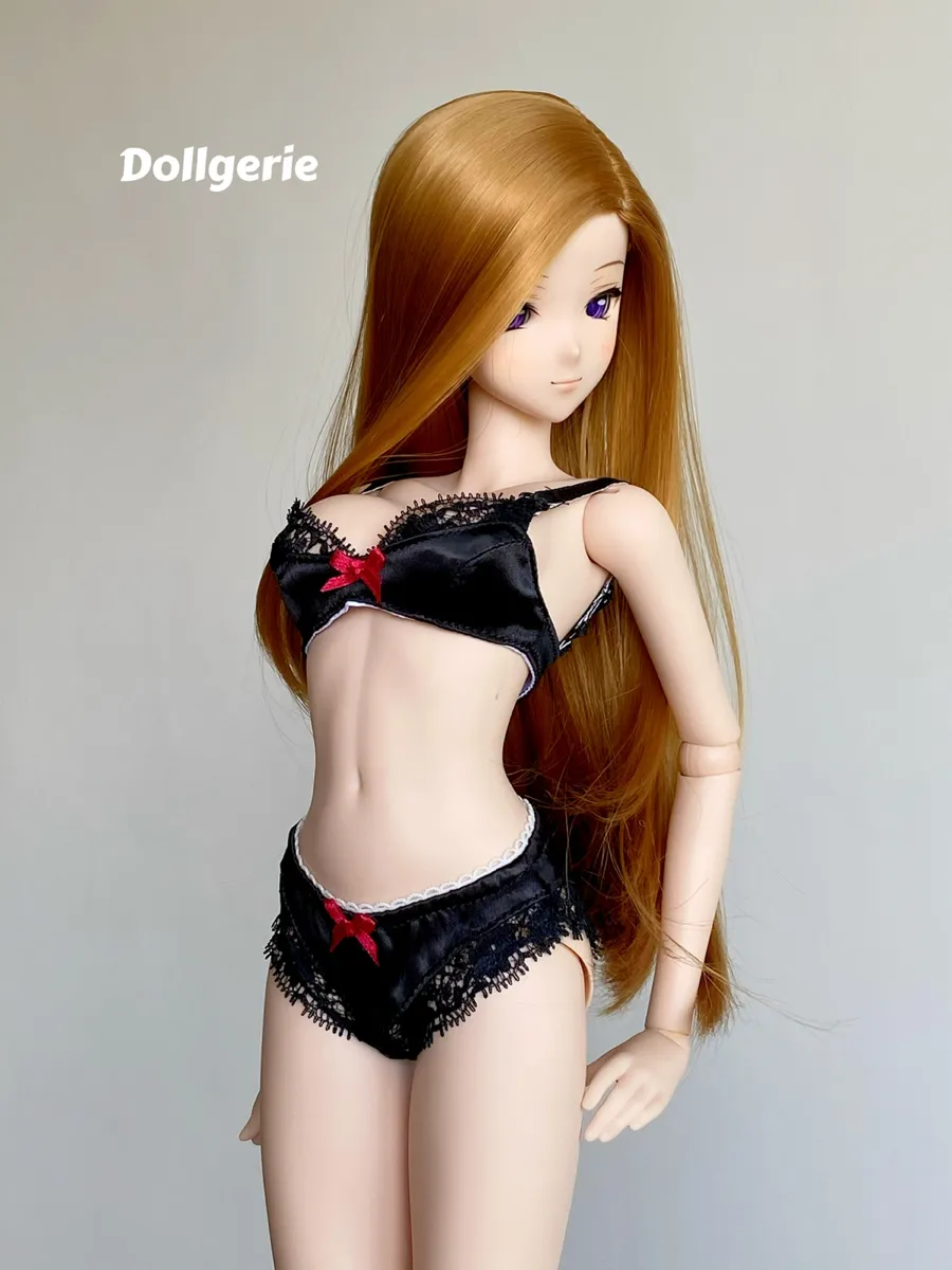 Dollgerie 1st Black Bra Set for SmartDoll