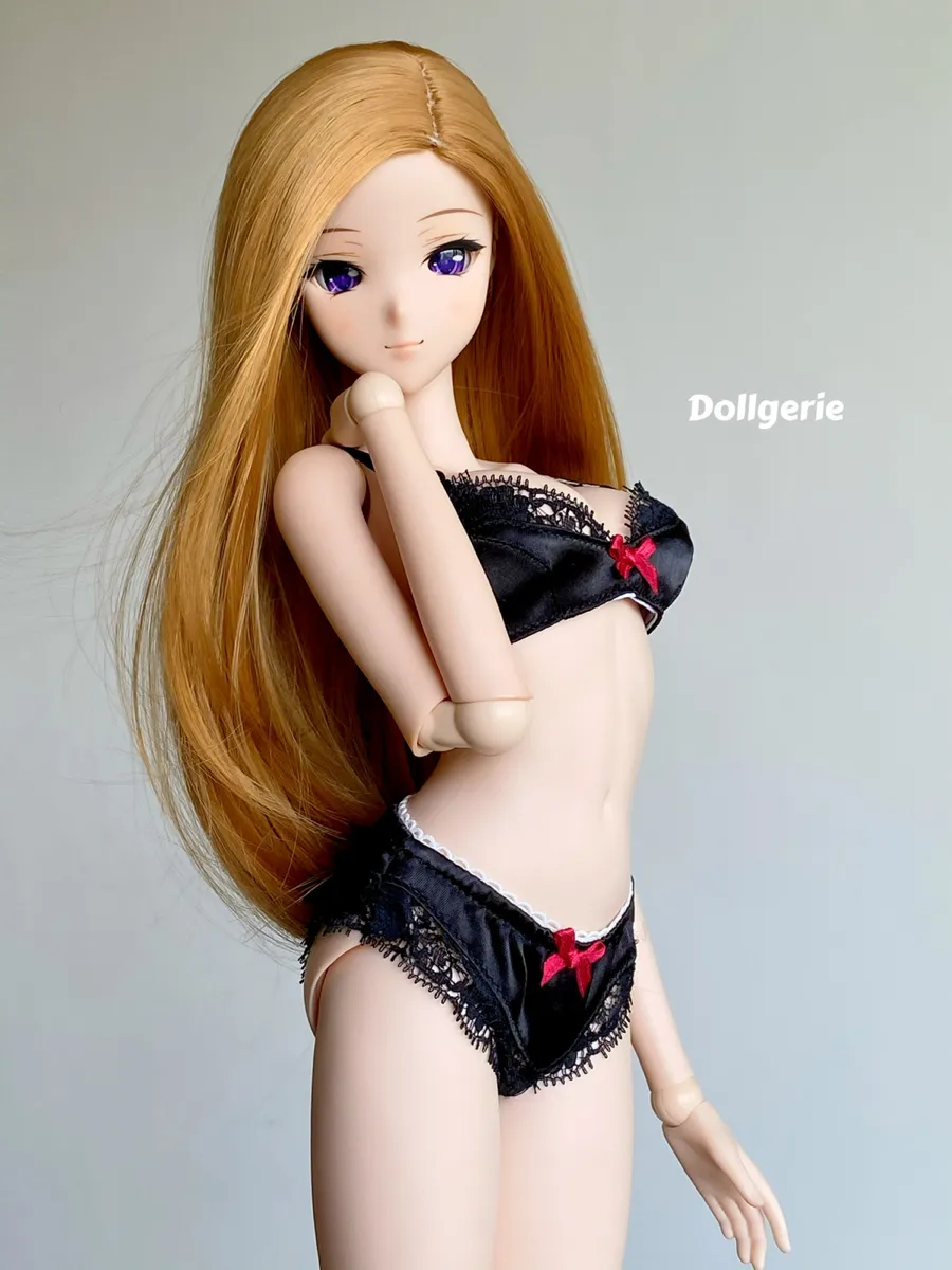 Dollgerie 1st Black Bra Set for SmartDoll