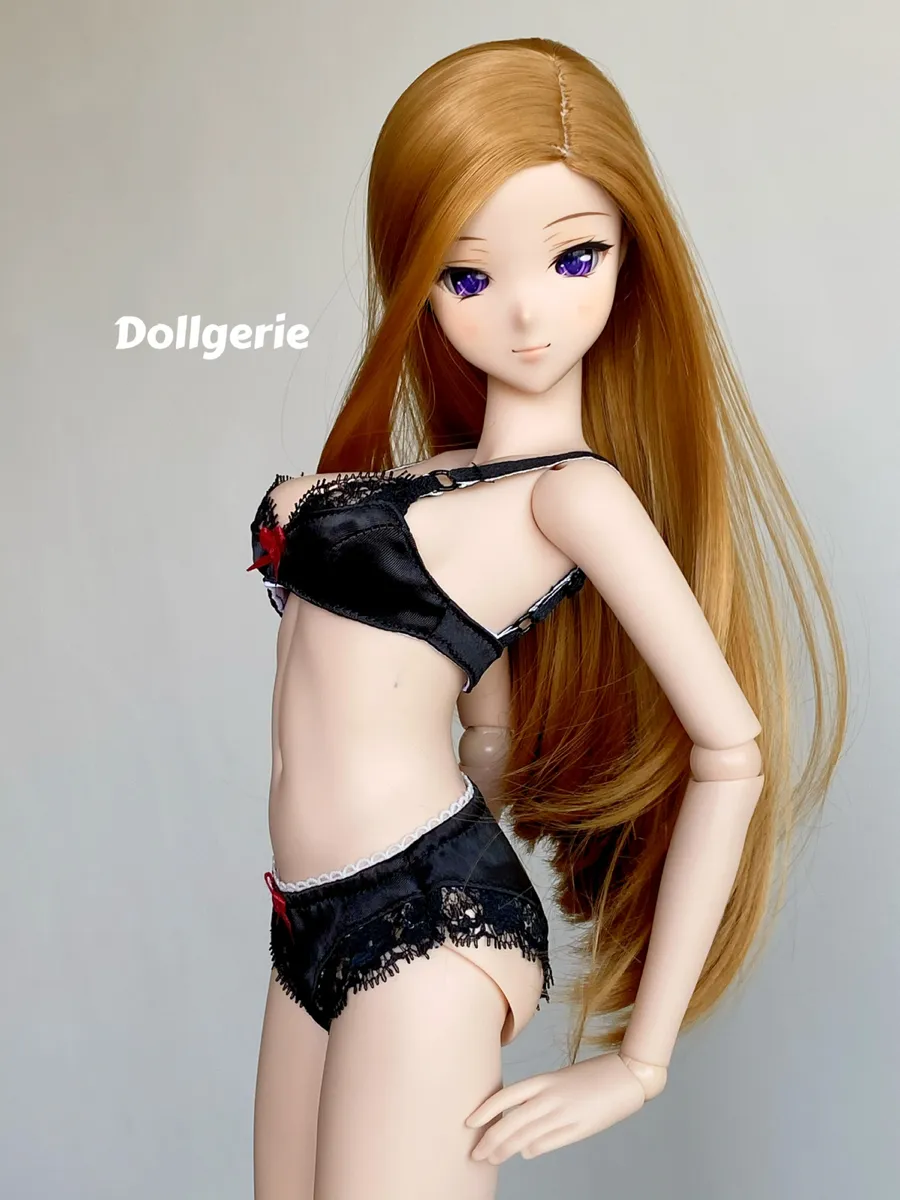 Dollgerie 1st Black Bra Set for SmartDoll