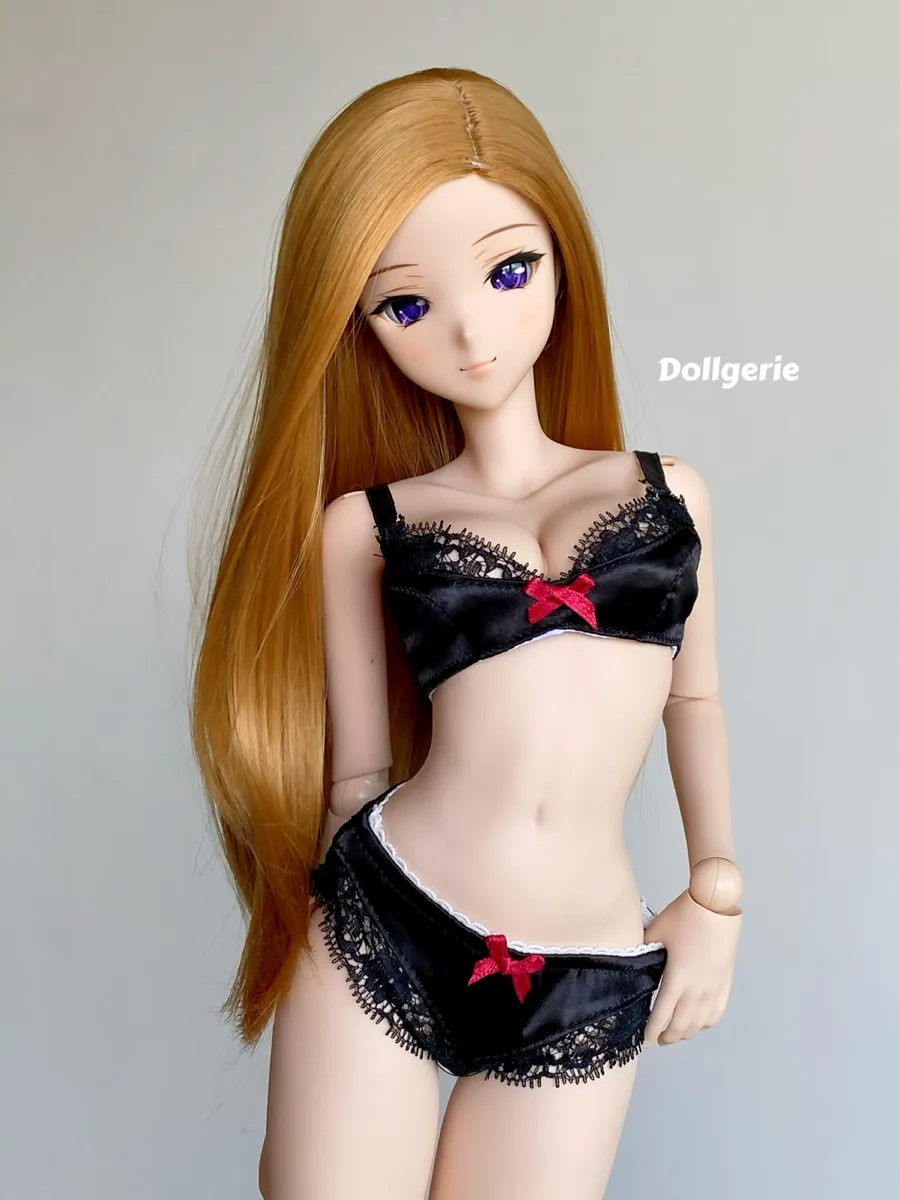 Dollgerie 1st Black Bra Set for SmartDoll