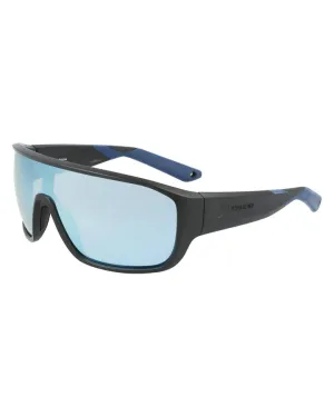DRAGON VESSEL X H20 MATTE GREY / LL SUPER BLUE POLARISED