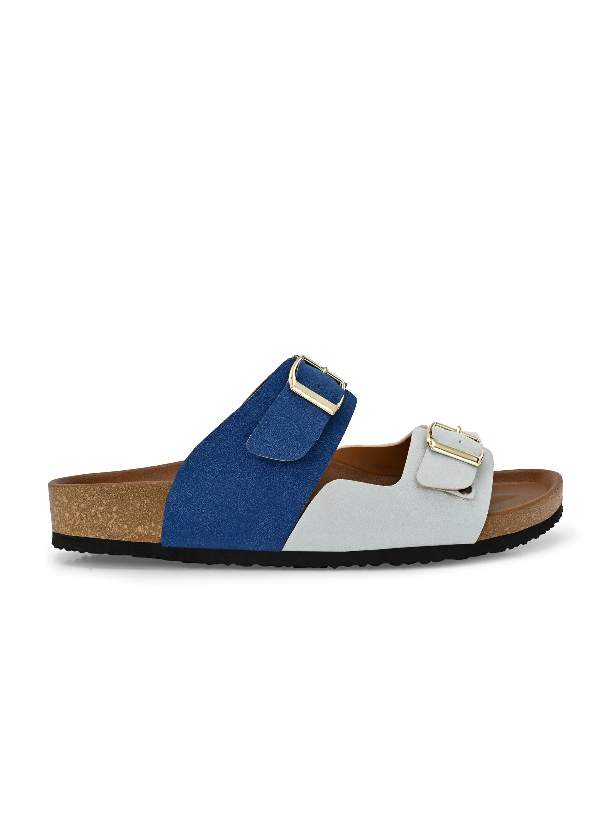 El Paso Women One Toe Flats with Buckles