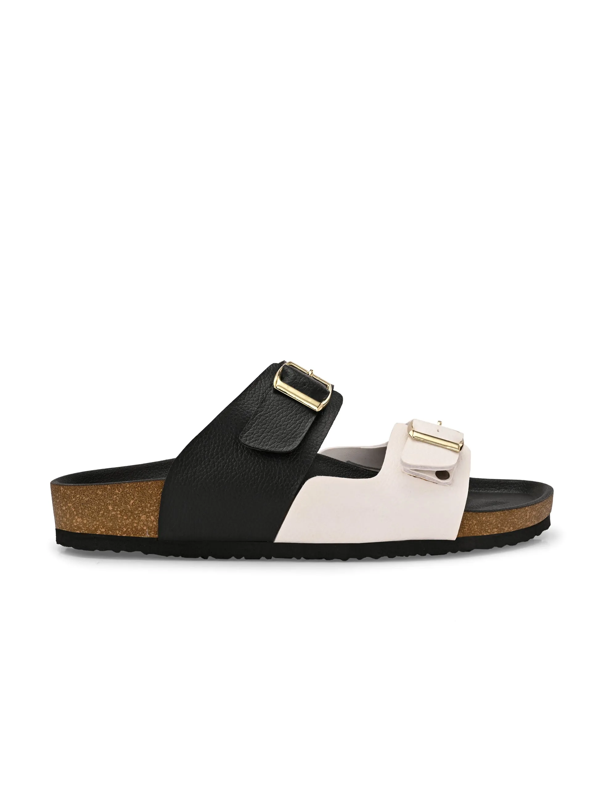 El Paso Women One Toe Flats with Buckles