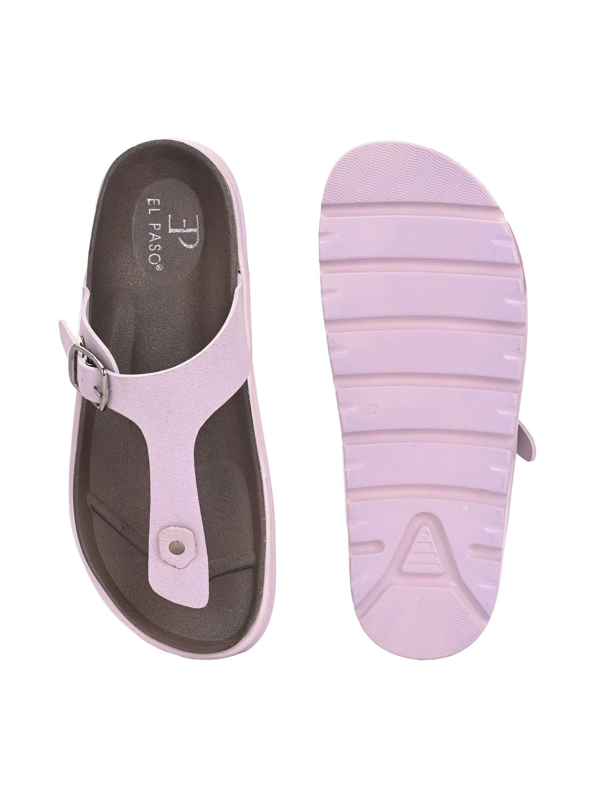 El Paso Women Open Toe Flats