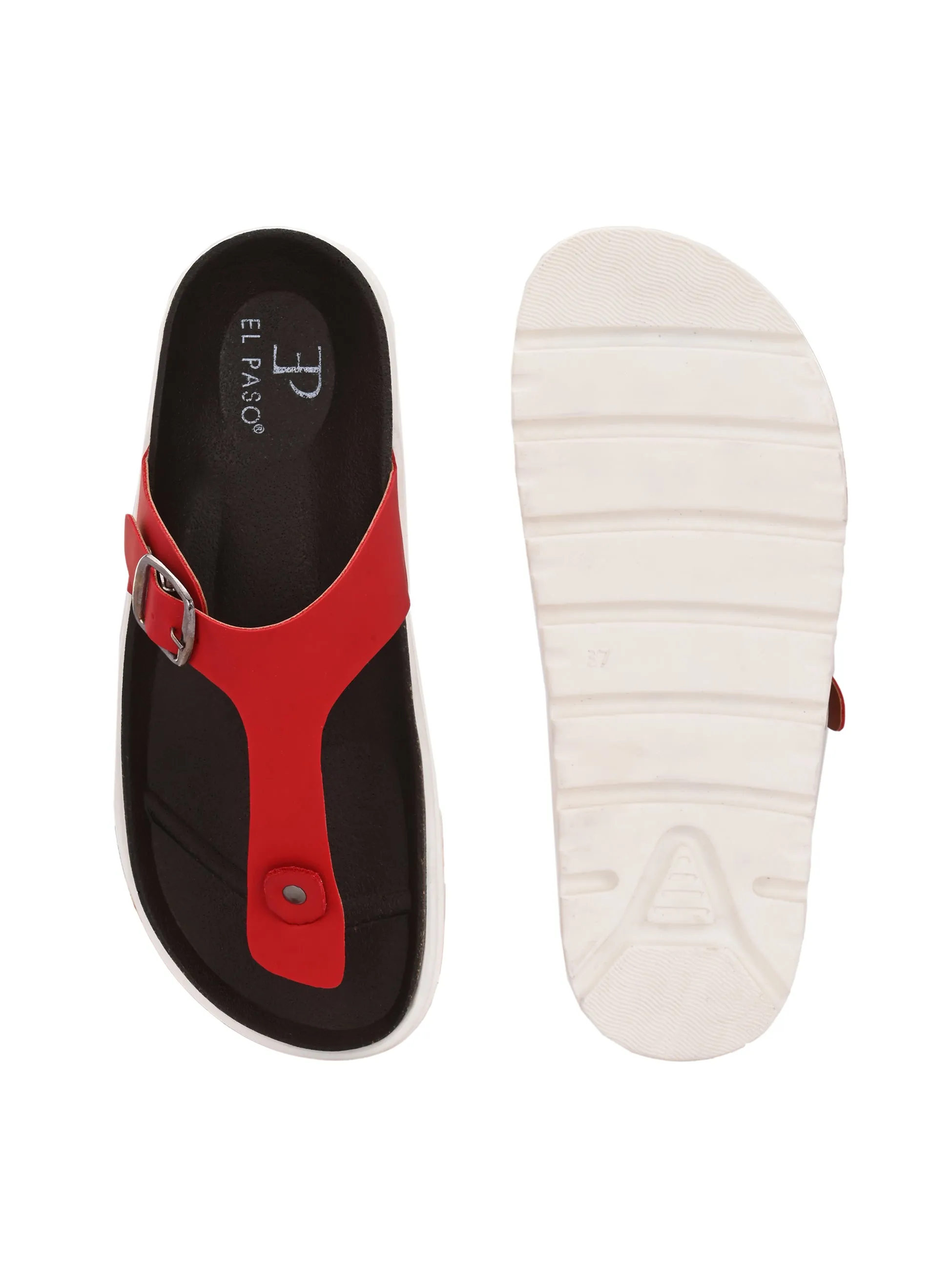 El Paso Women Open Toe Flats
