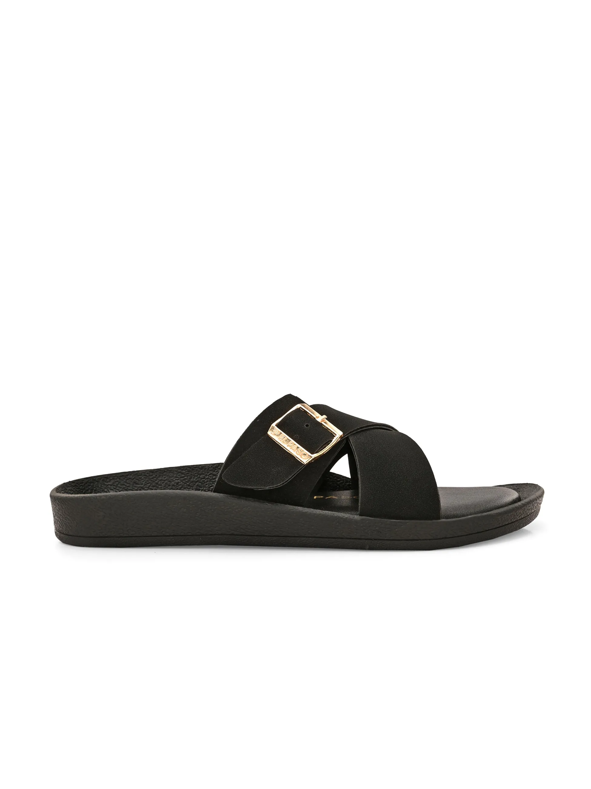 El Paso Women Slip-On Open Toe Flats