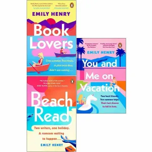 Emily Henry 3 Books Collection Set (Book Lovers, Beach Read, You & Me on Vacation)