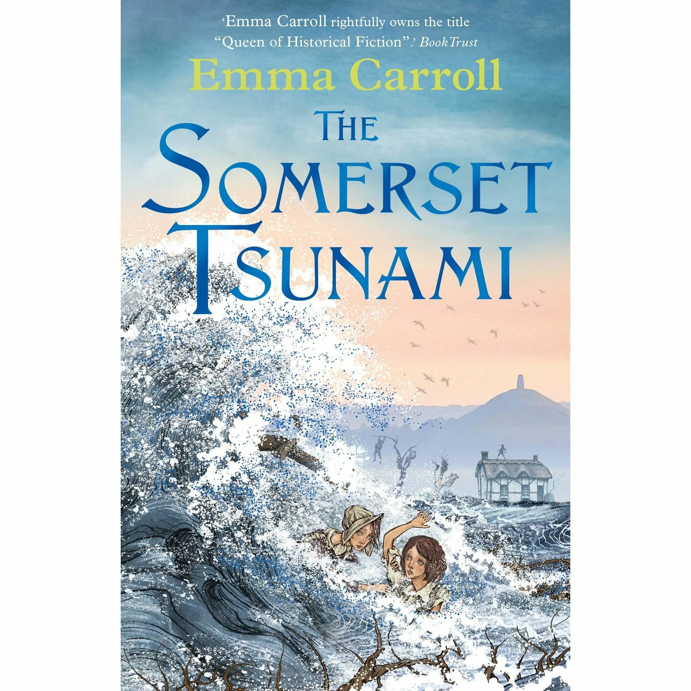 Emma Carroll 4 Books Collection Set (The Girl Who Walked On Air, Strange Star, Secrets of a Sun King, The Somerset Tsunami)