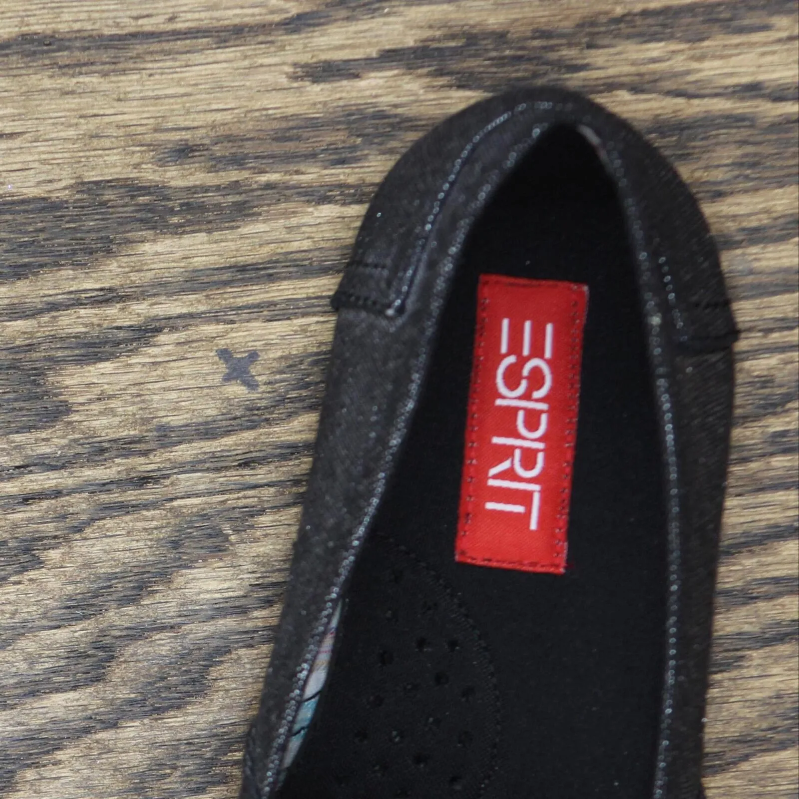 Esprit Womens TOSO Lightweight Pull On Flats 1673feb9b8753d Black 6.5M